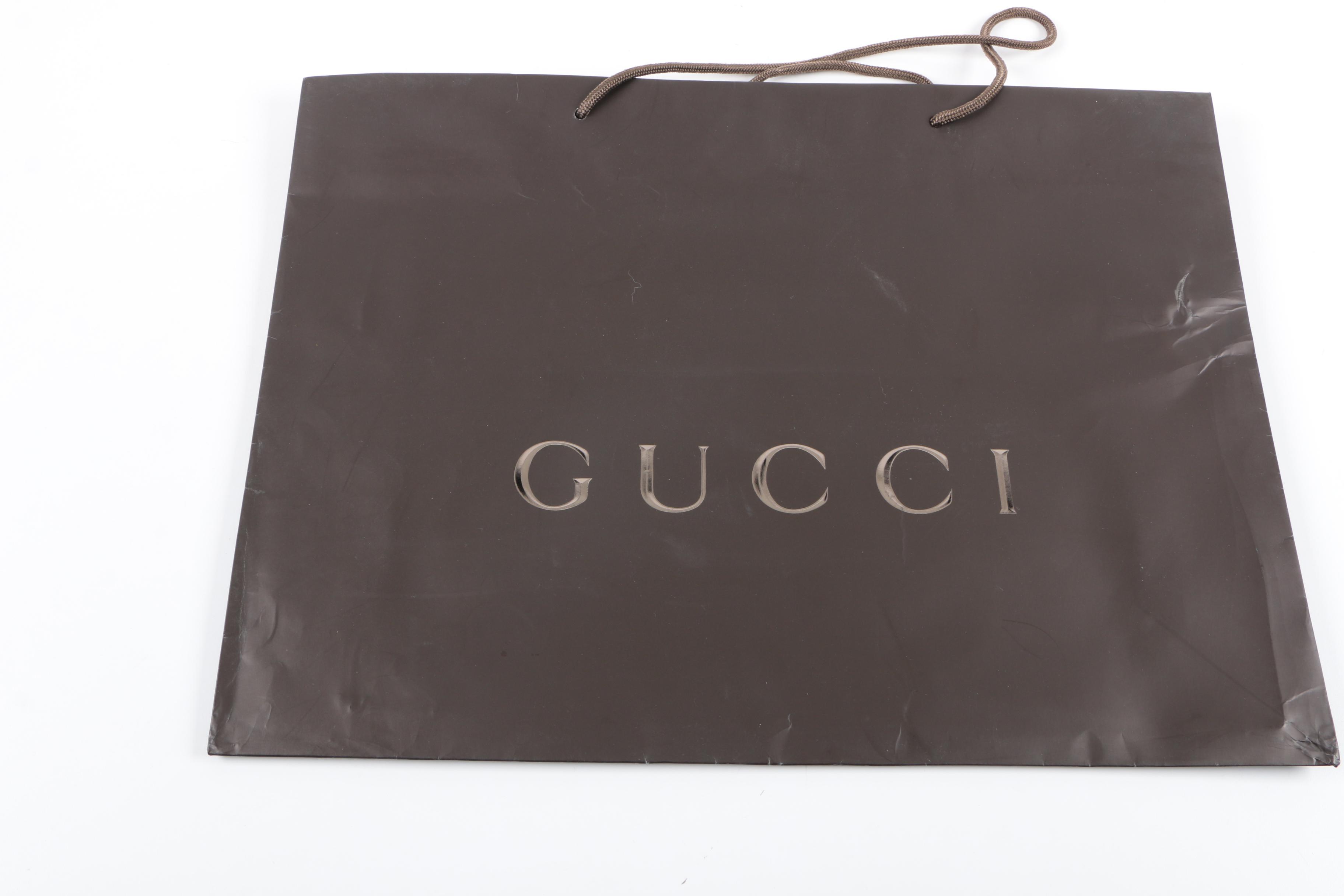 Designer Bags and Boxes Including Prada and Gucci