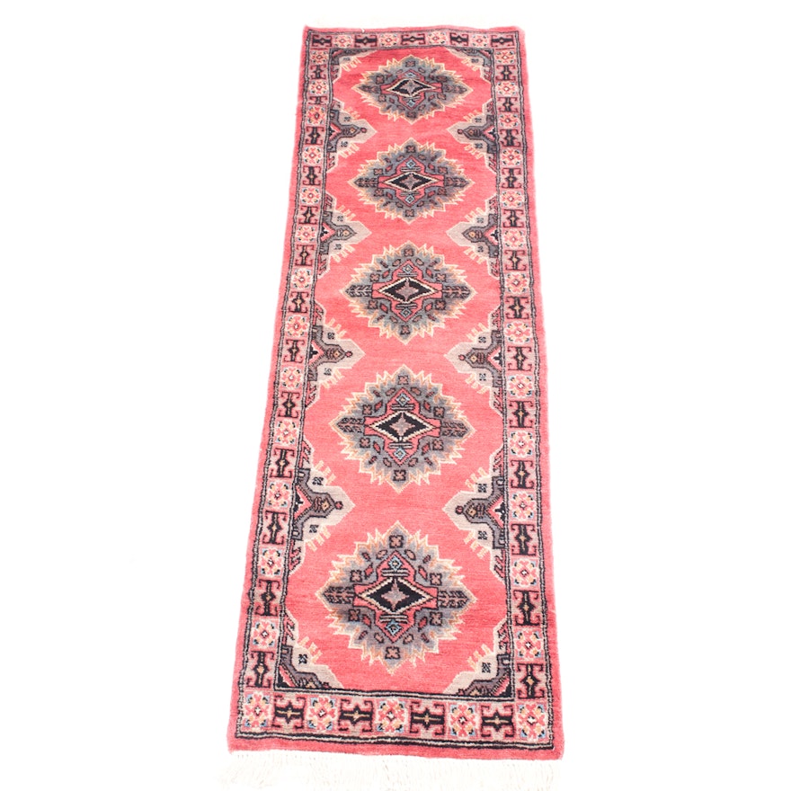 Hand Knotted Kazak Bokhara Runner