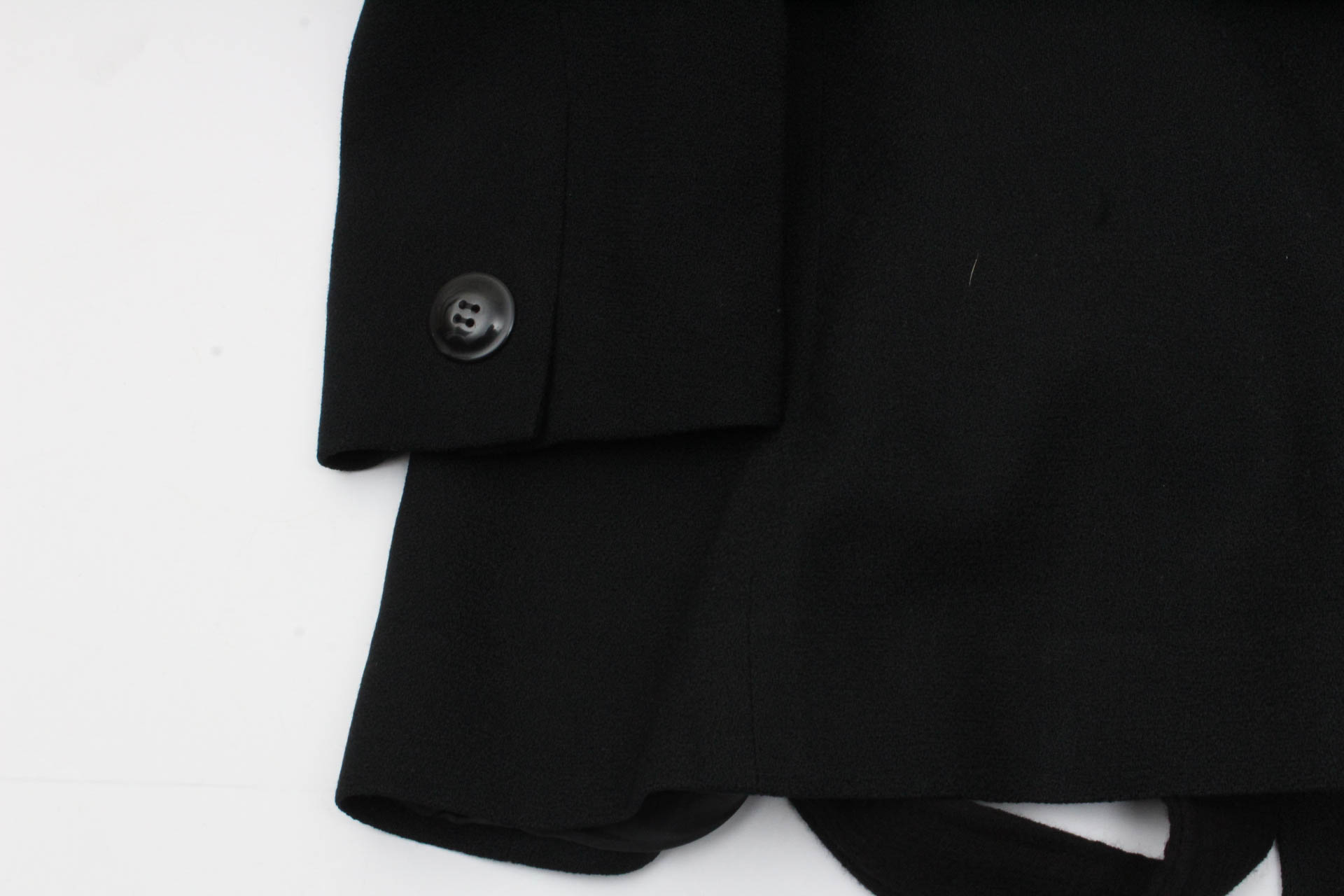 Christian Dior Black Wool Suit Jacket