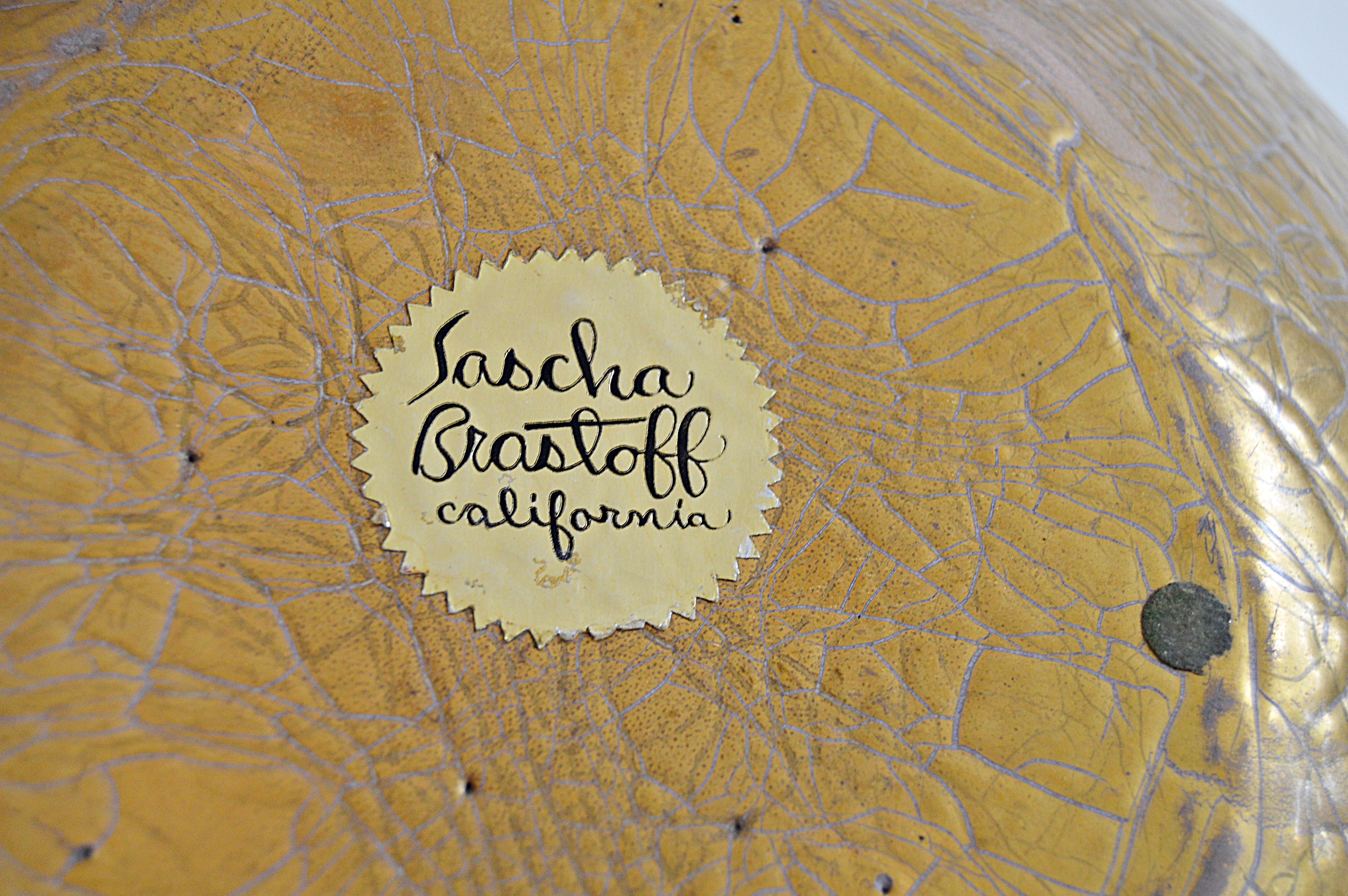 Sascha Brastoff Copper Enamel Bowl