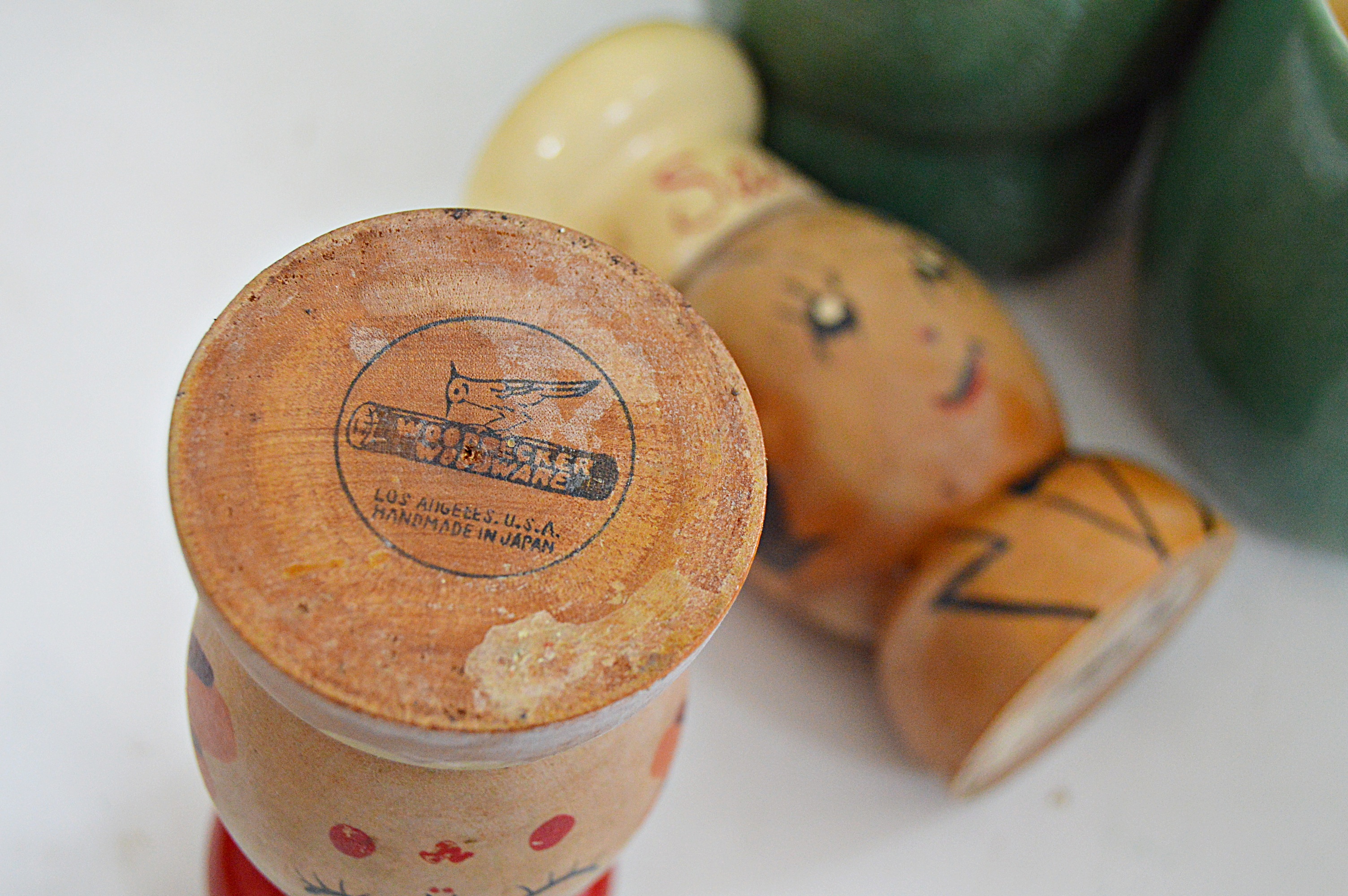 Mid Century Glassware, Pottery, Wooden Tray Including Hall and McCoy