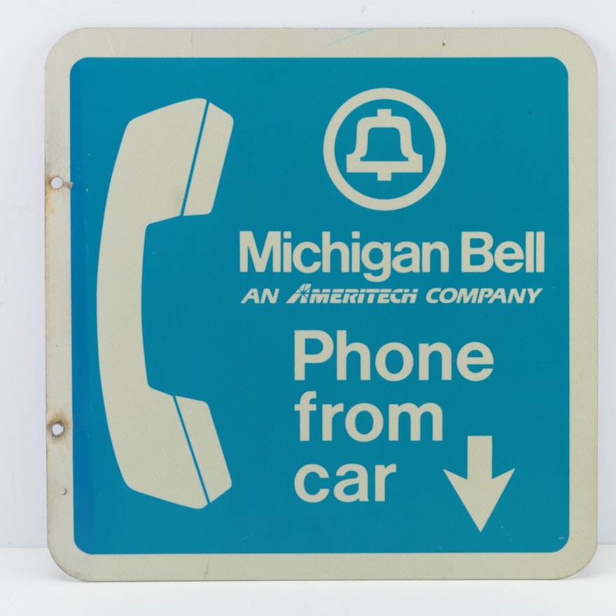 Michigan Bell Phone Sign