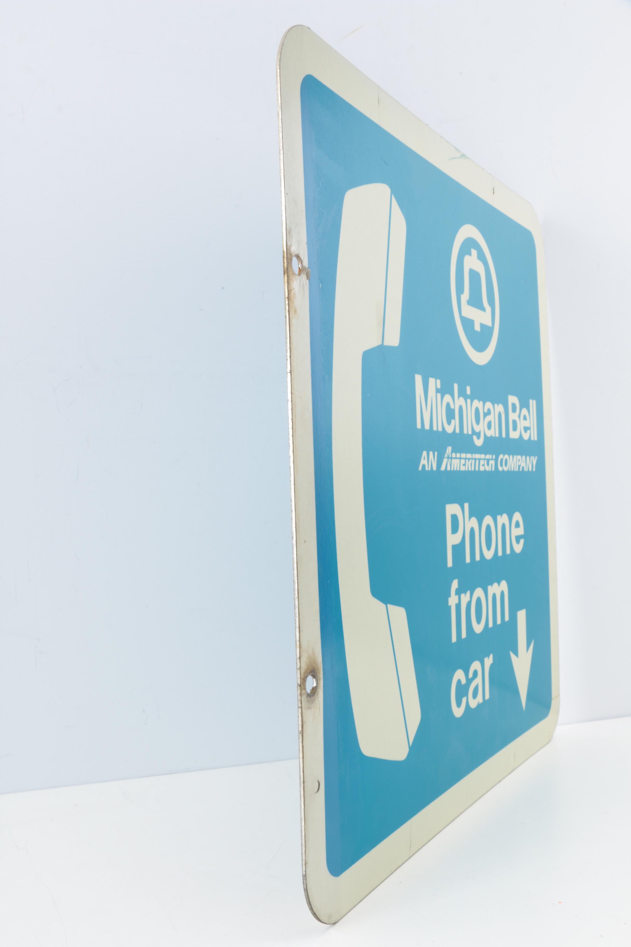 Michigan Bell Phone Sign