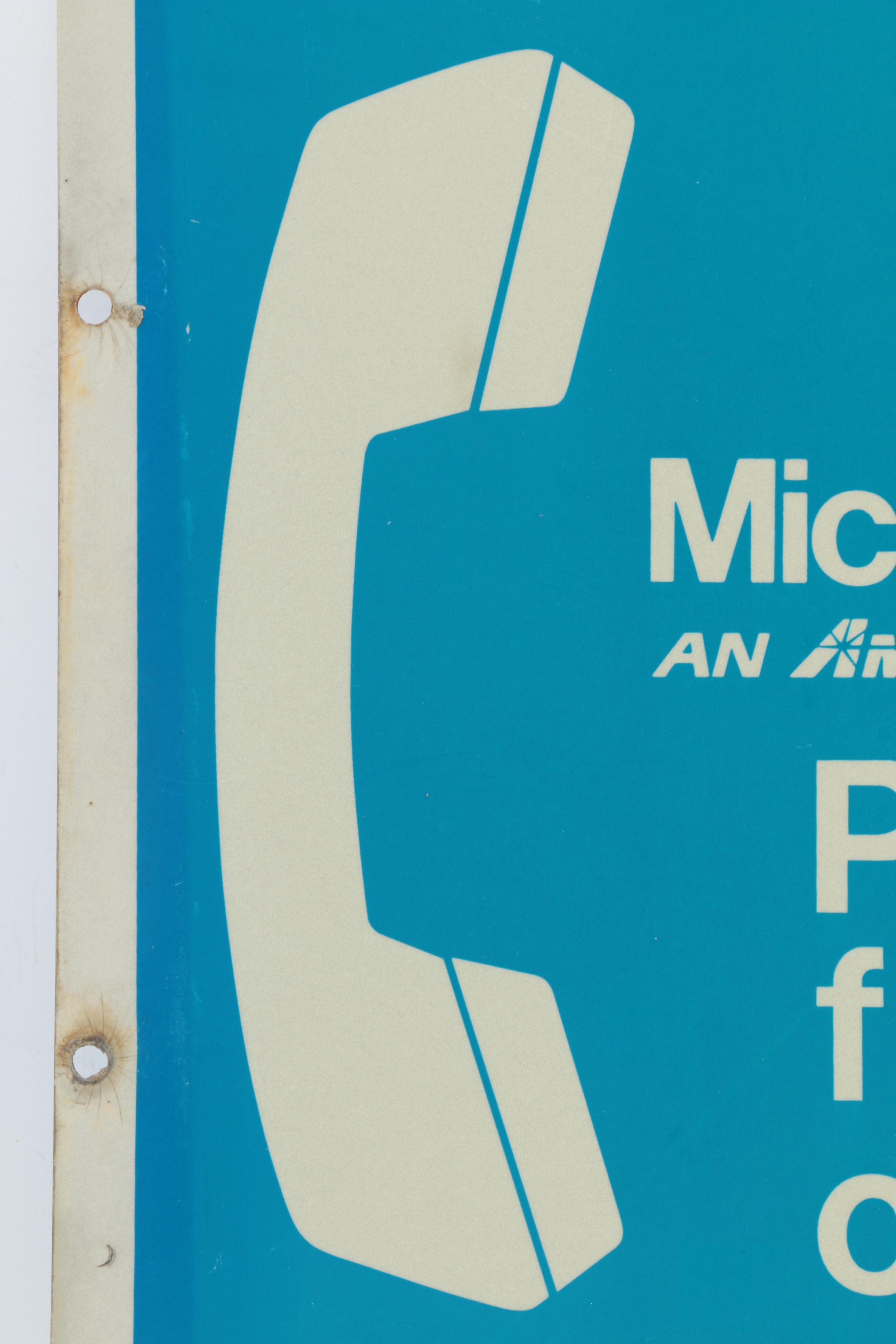 Michigan Bell Phone Sign