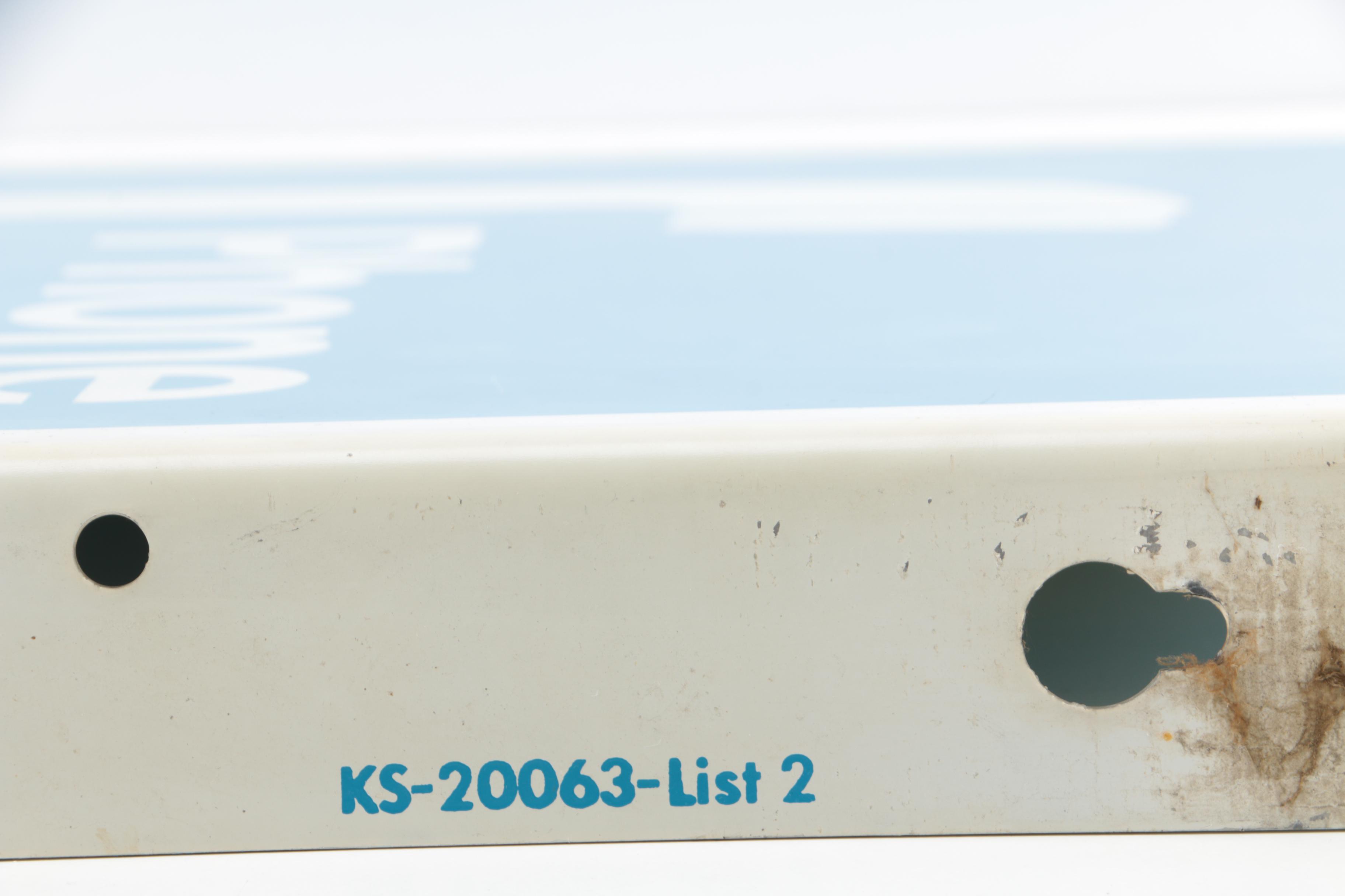 Vintage Pay Phone Flange Sign