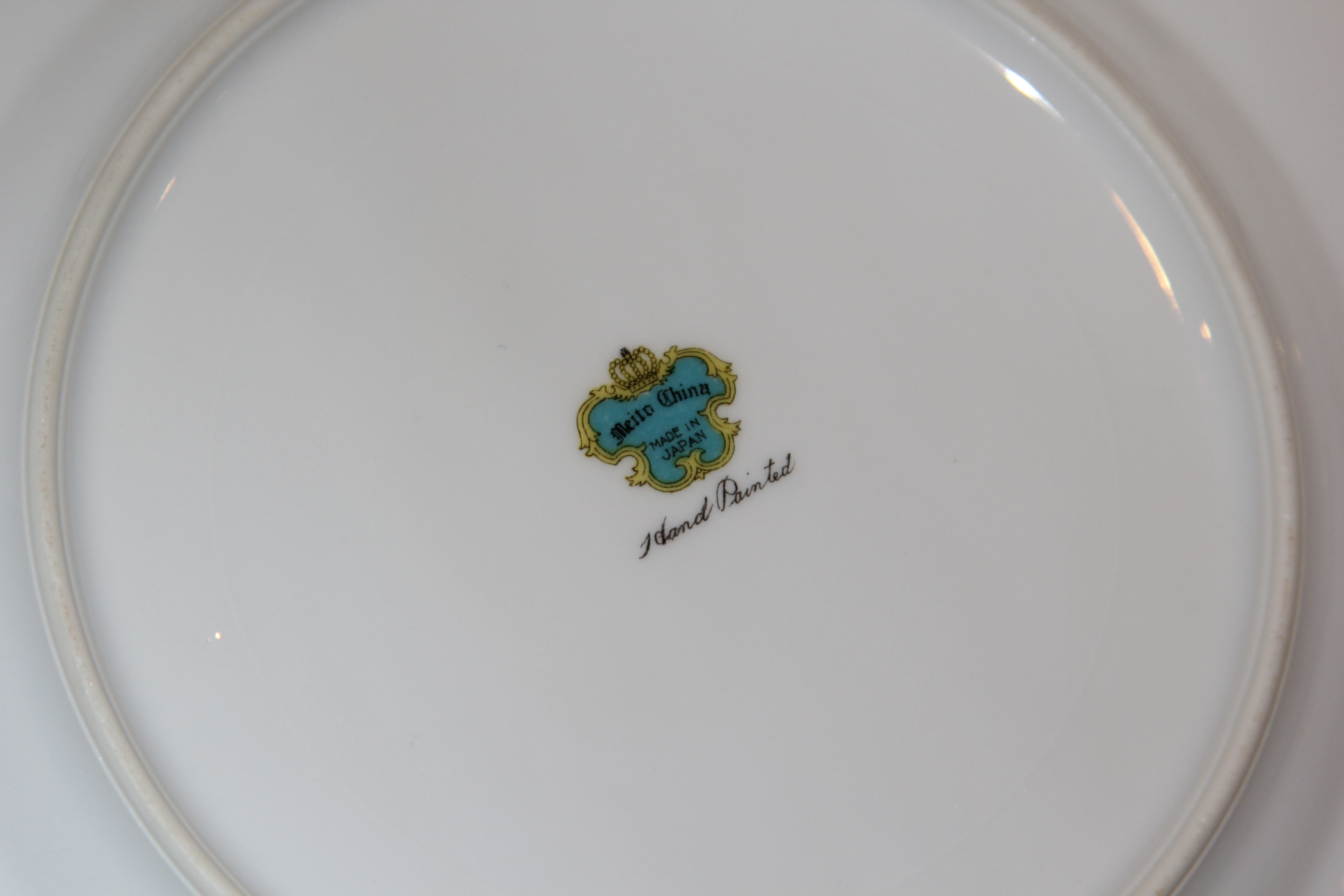 Meito China Handpainted Porcelain Serveware Set