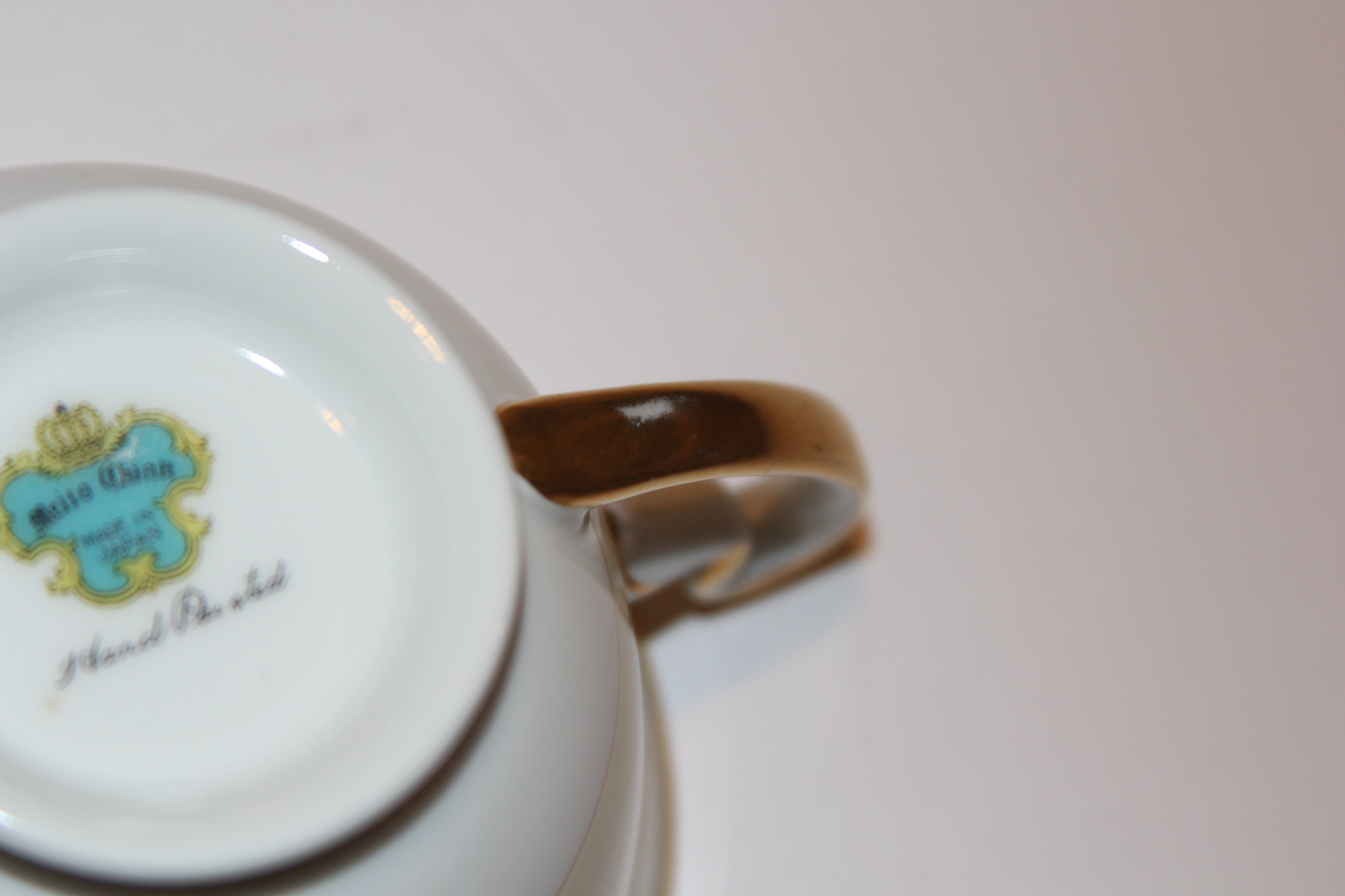 Meito China Handpainted Porcelain Serveware Set