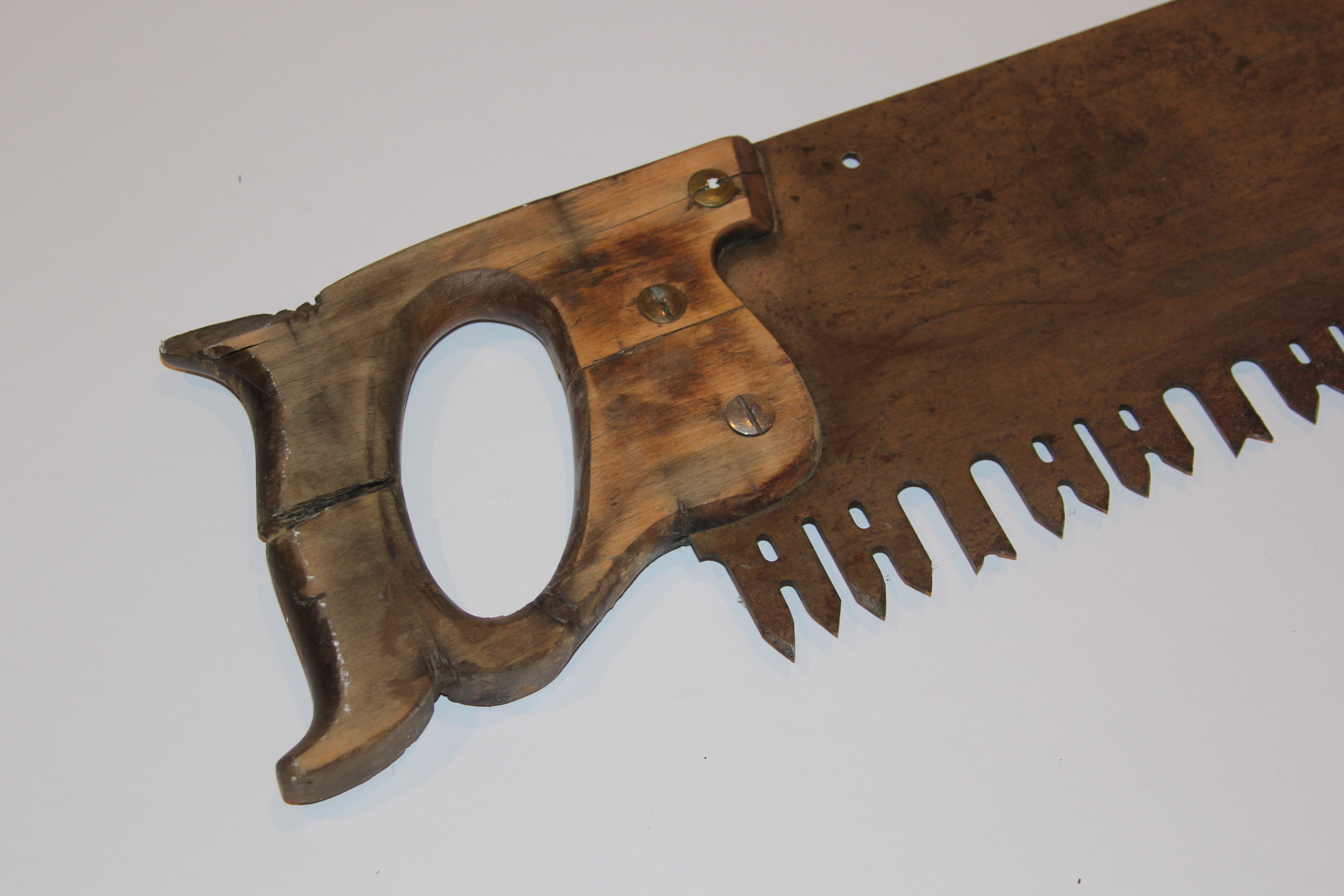 Vintage Disston & Sons One-Man Crosscut Saw