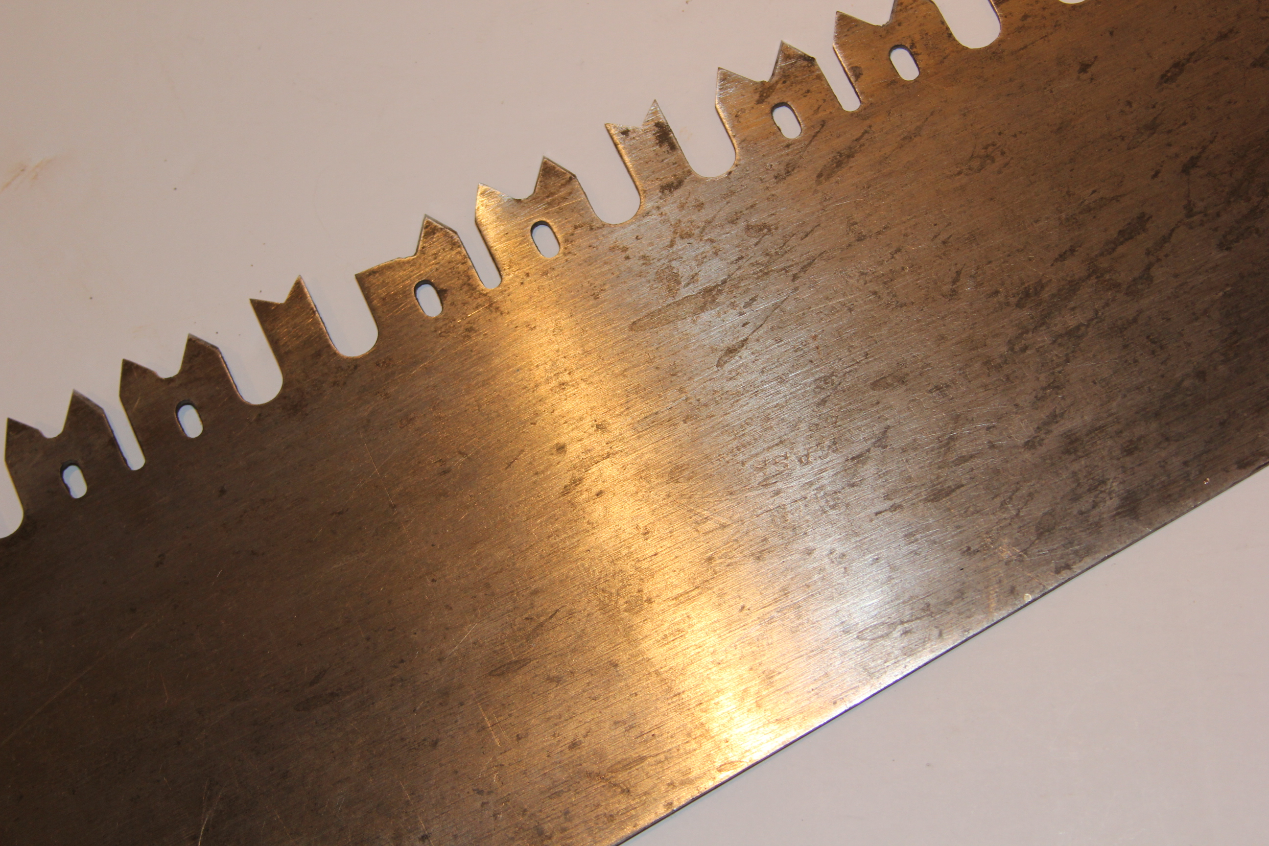 Vintage Disston & Sons One-Man Crosscut Saw