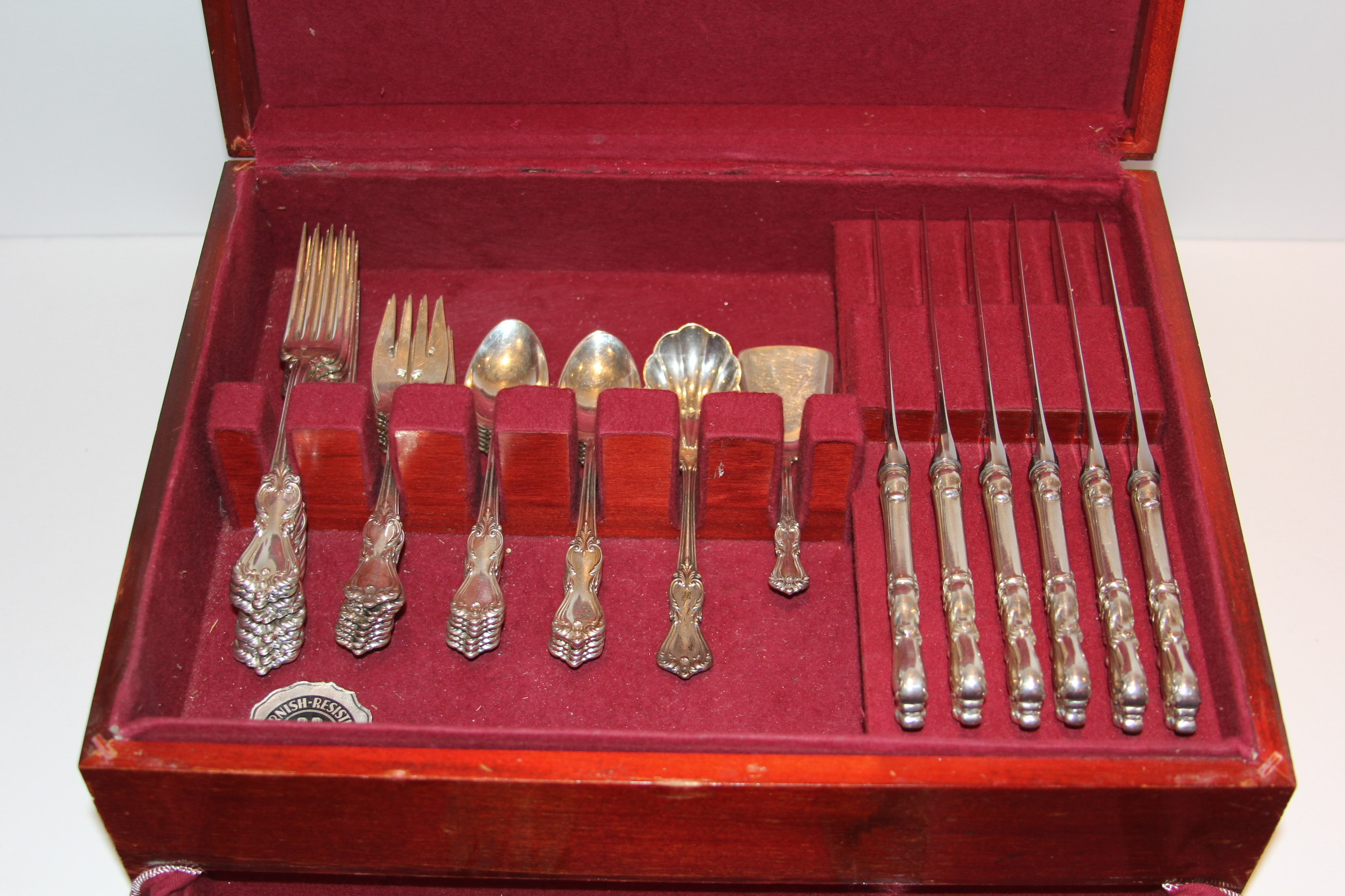 Reed & Barton "Marlborough" Sterling Silver Flatware Set