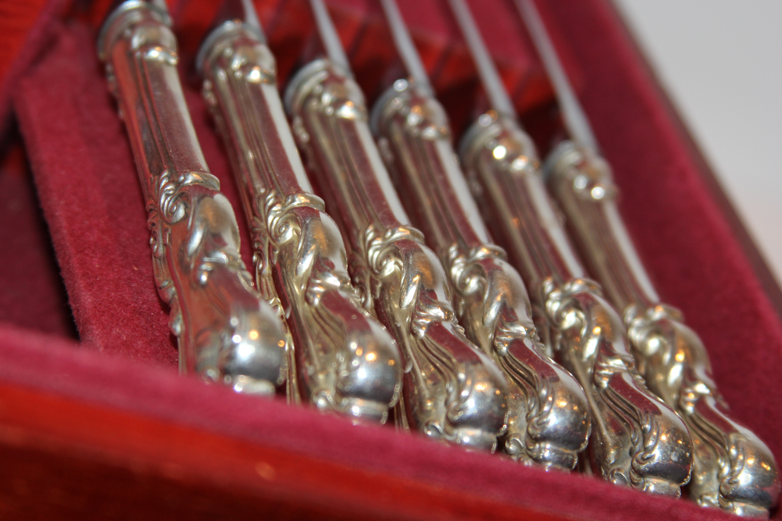 Reed & Barton "Marlborough" Sterling Silver Flatware Set