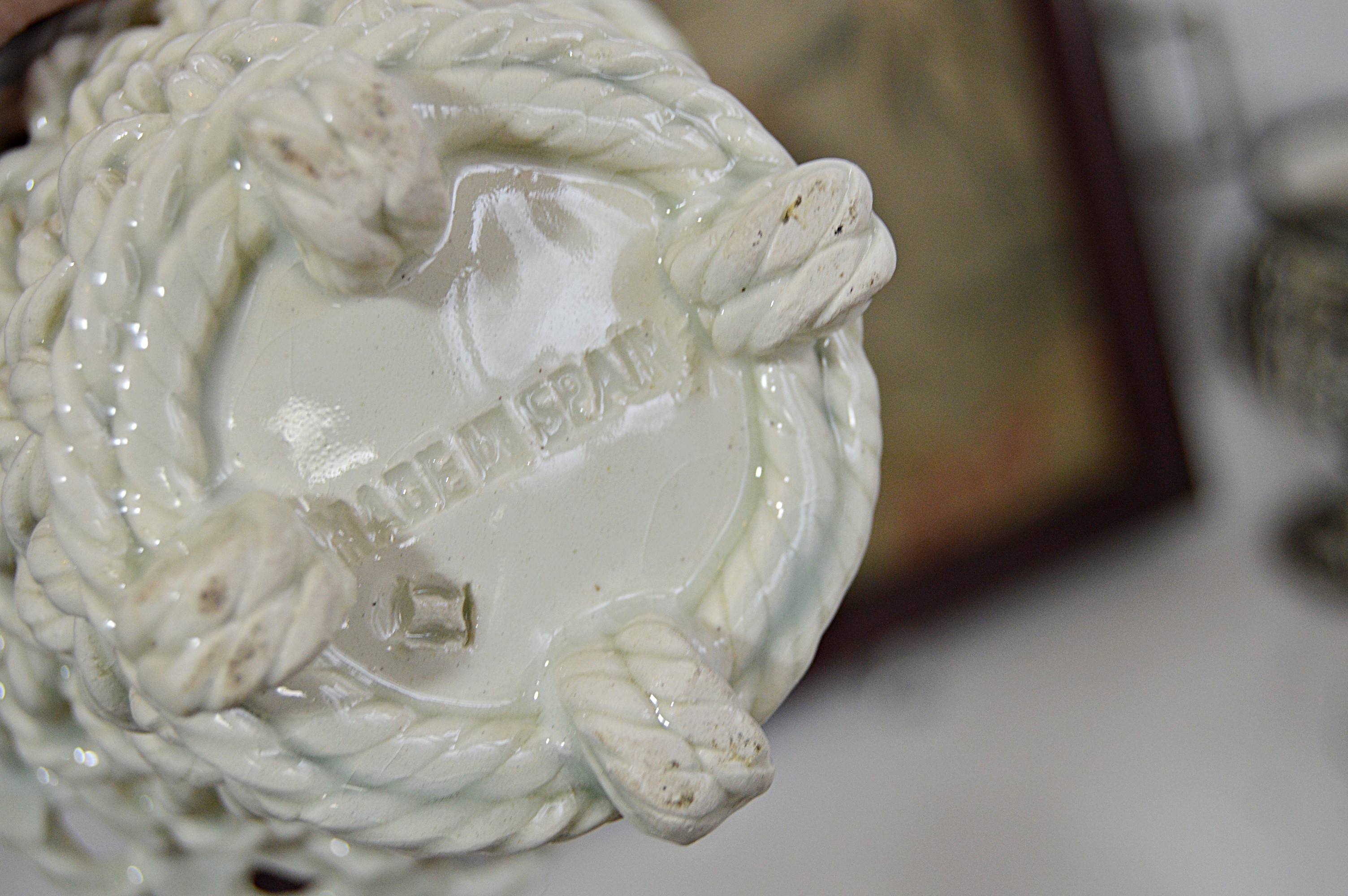 Vintage Tray with Italian, Spanish, English Ceramics and Glassware