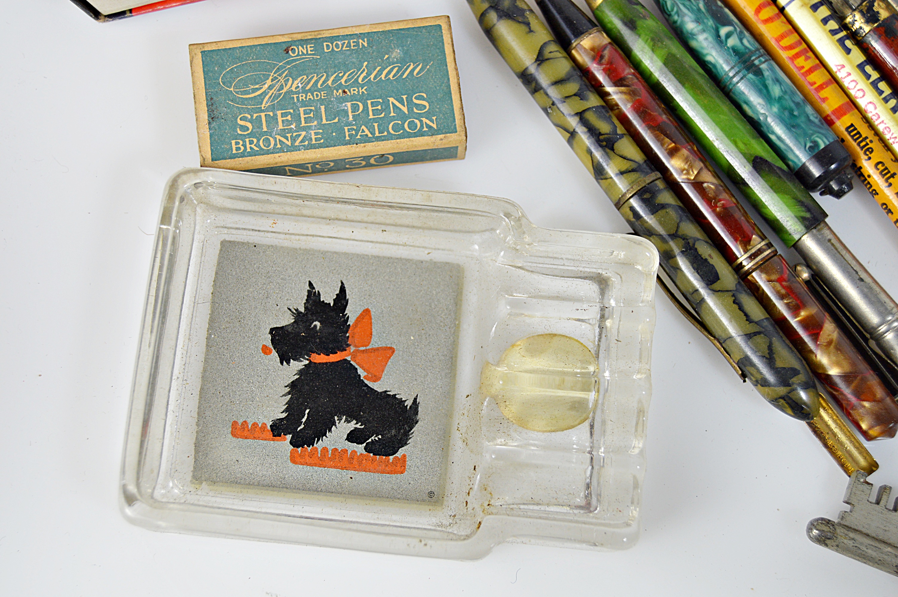 Vintage Pens and Pencils with Advertising