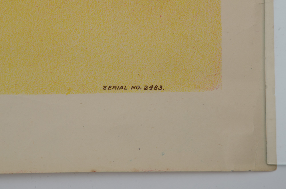 Original 1935 Mazola Poster Advertisement "The Perfect Oil for Salads"