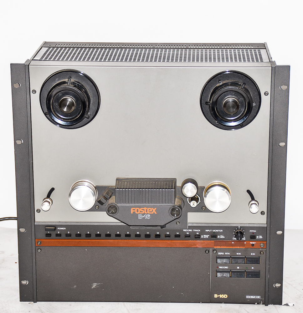 Vintage Fostex Reel-to-Reel Player with 8-Track Player