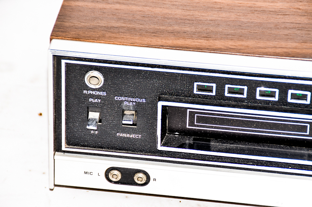 Vintage Fostex Reel-to-Reel Player with 8-Track Player