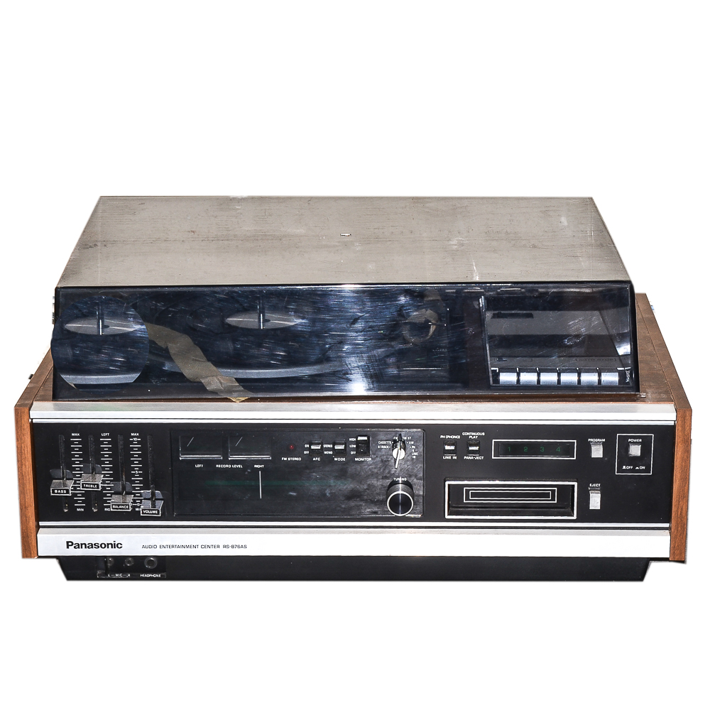 Vintage Panasonic Audio Entertainment Center