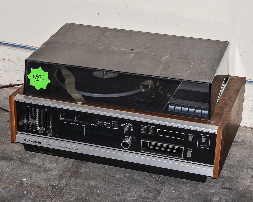 Vintage Panasonic Audio Entertainment Center