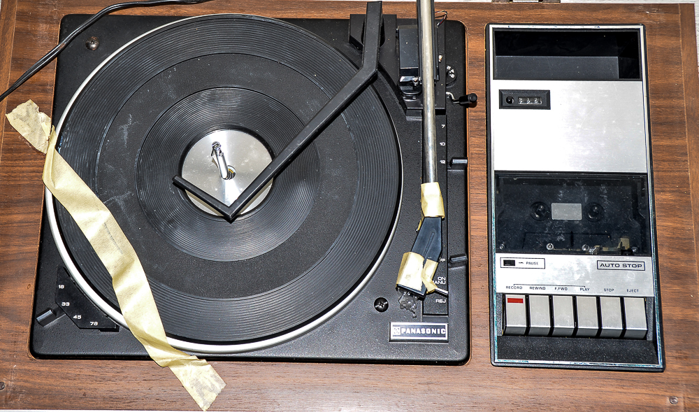 Vintage Panasonic Audio Entertainment Center