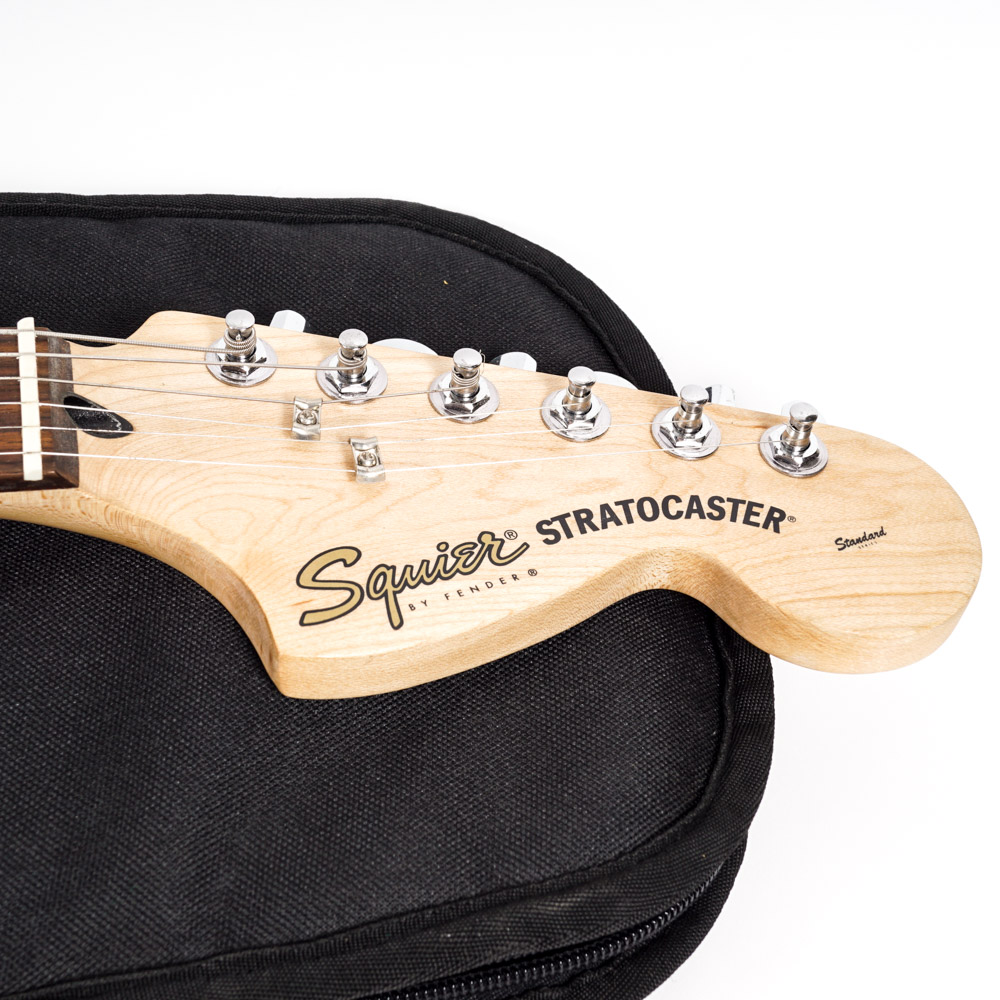 Fender Squier Stratocaster Electric Guitar and Case