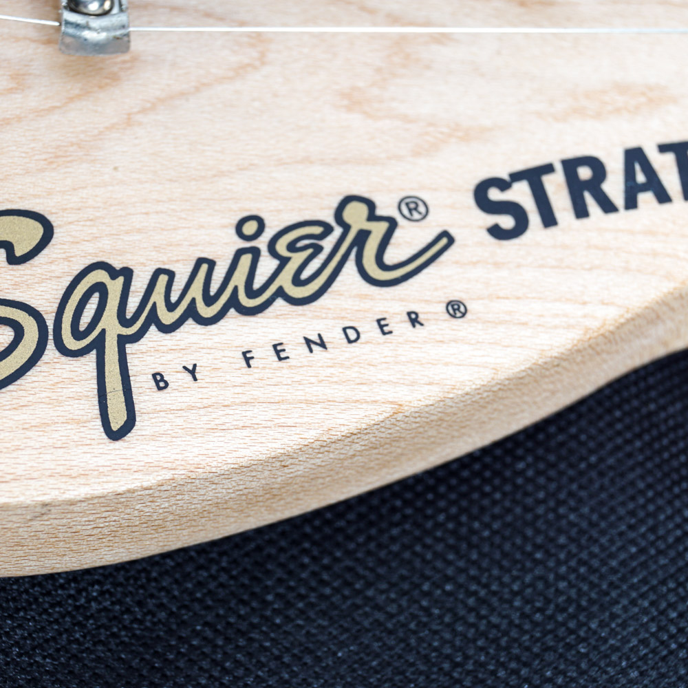 Fender Squier Stratocaster Electric Guitar and Case