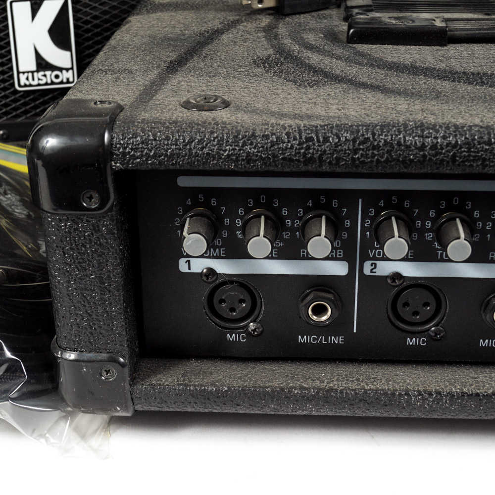 Kustom Speakers and Mixer Amplifier