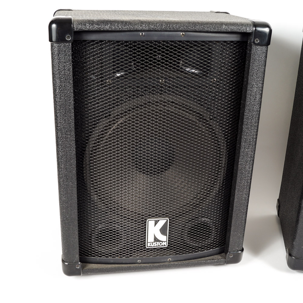 Kustom Speakers and Mixer Amplifier