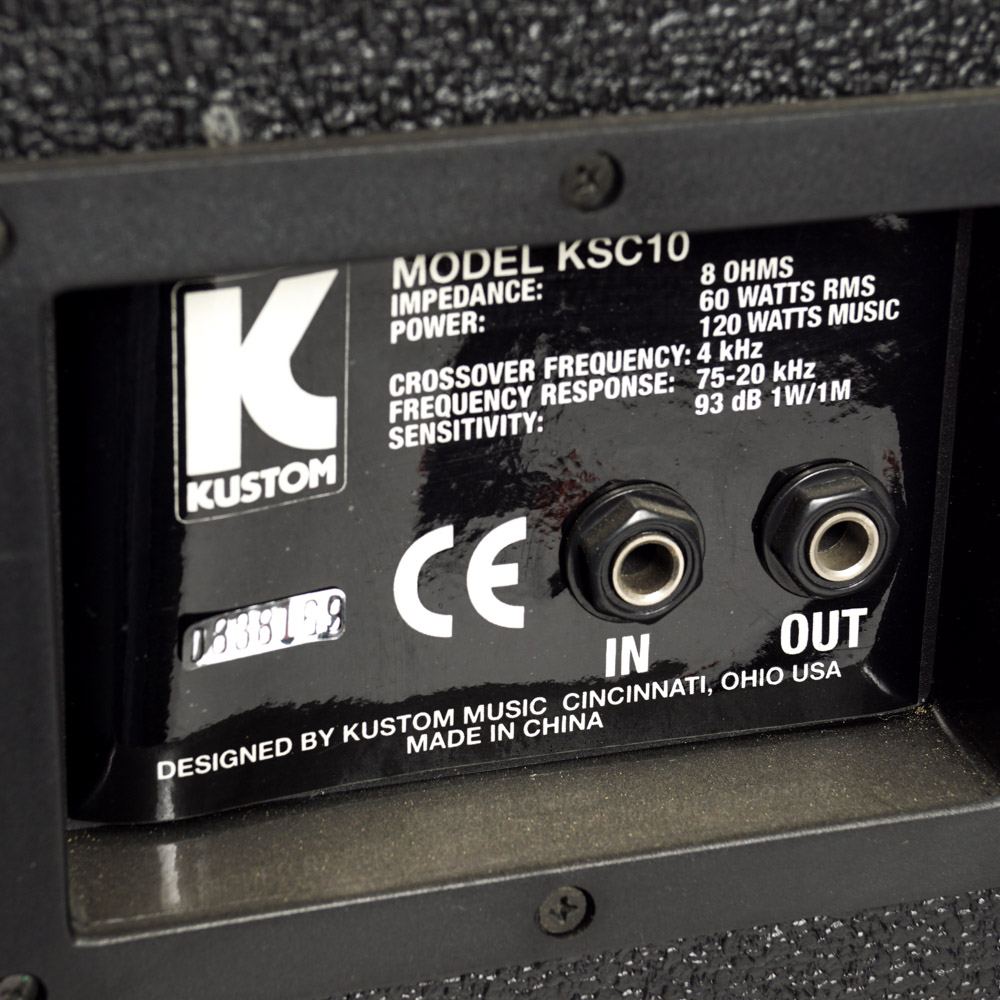 Kustom Speakers and Mixer Amplifier