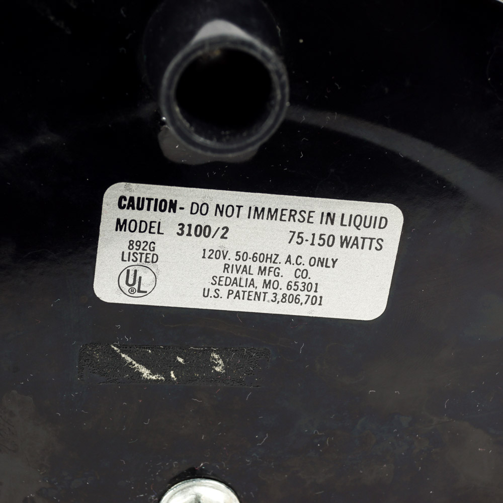 Vintage Rival Crock Pot Slow Cooker