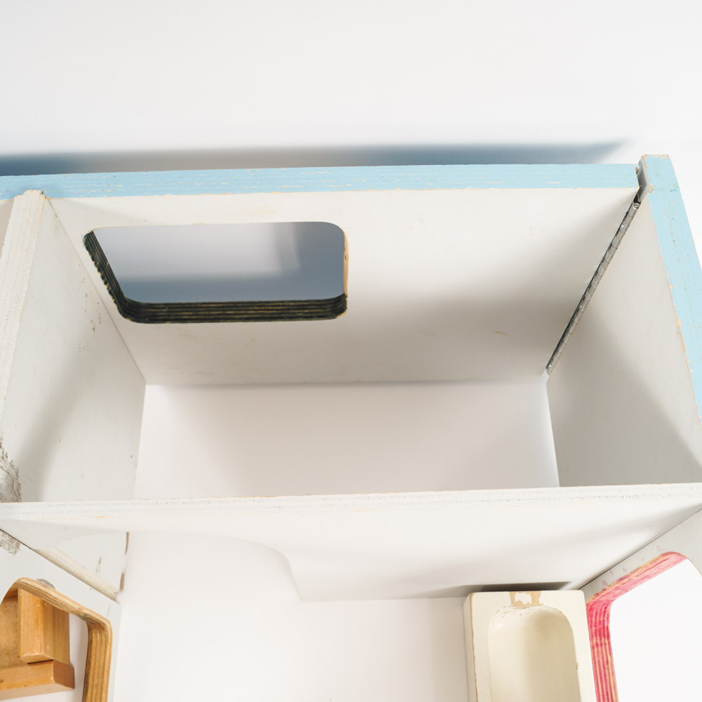 Vintage Creative Playthings Dollhouse Set With Furniture