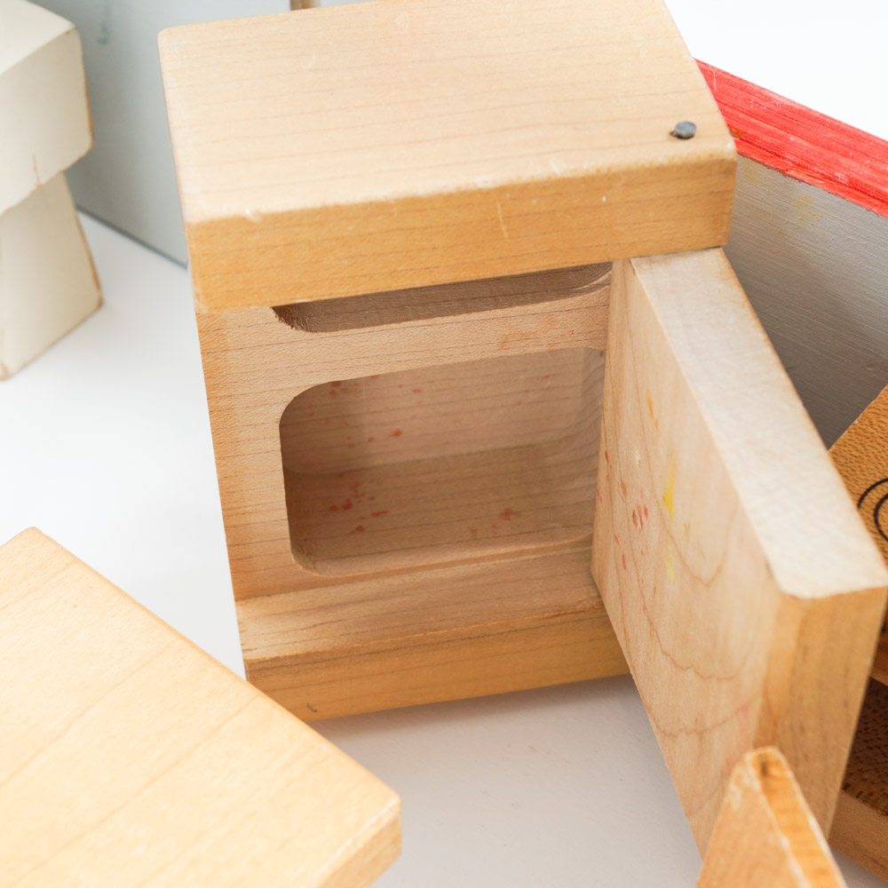 Vintage Creative Playthings Dollhouse Set With Furniture