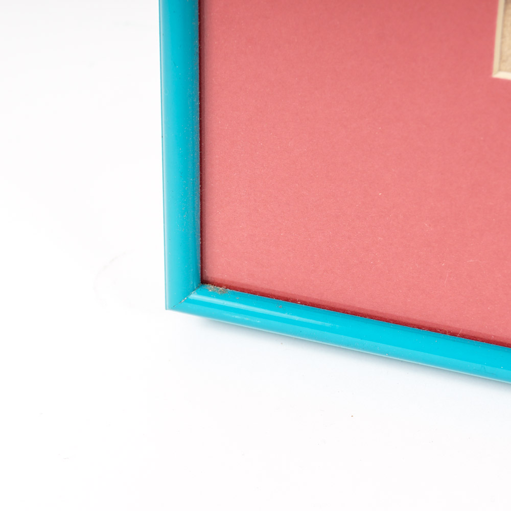 Pastel Drawing of a Desert Scene