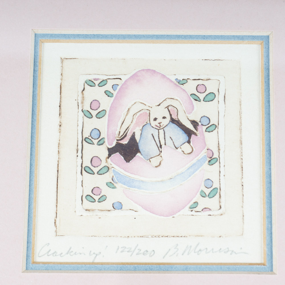 Brooke Morrison Limited Edition Embossed Hand-Colored Prints
