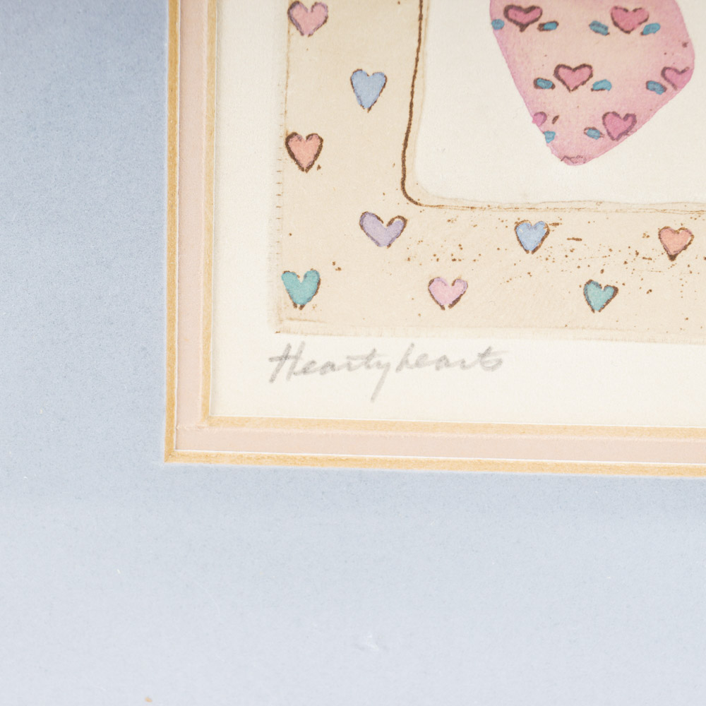 Brooke Morrison Limited Edition Embossed Hand-Colored Prints