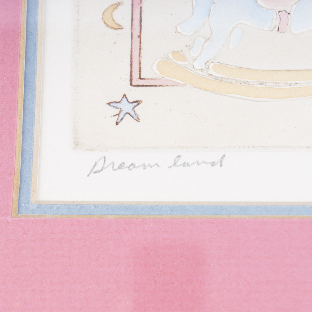 Brooke Morrison Limited Edition Embossed Hand-Colored Prints