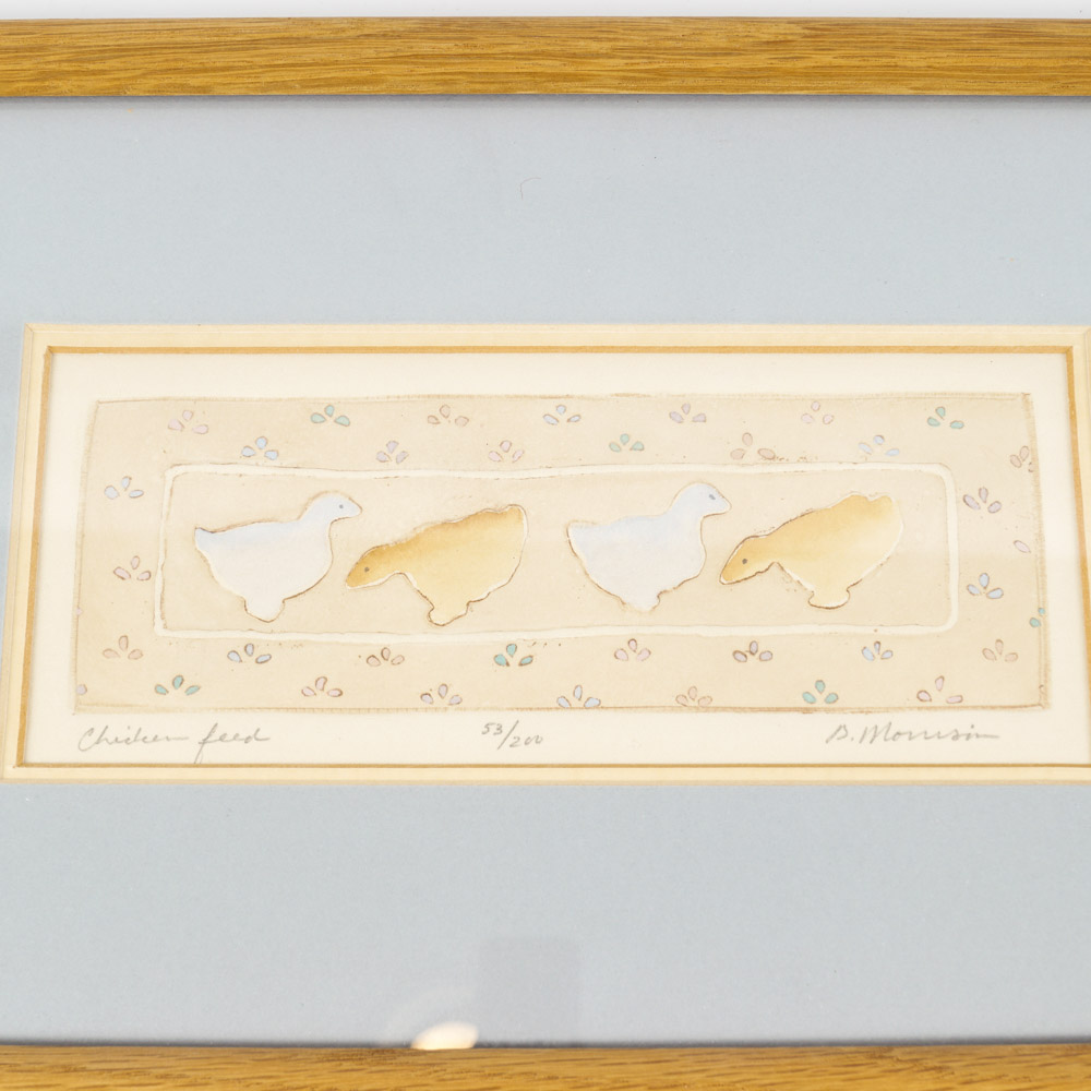 Brooke Morrison Limited Edition Embossed Hand-Colored Prints