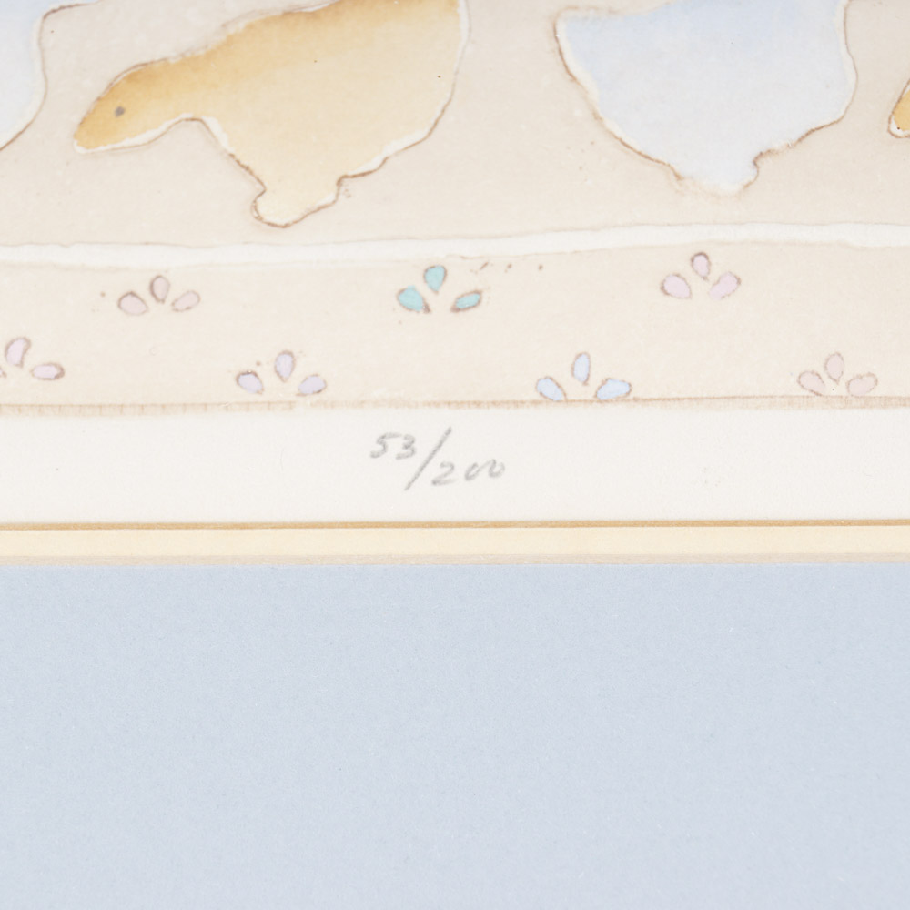 Brooke Morrison Limited Edition Embossed Hand-Colored Prints