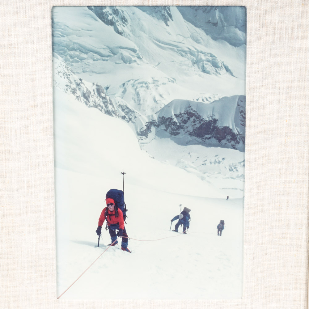 Color Photographs of Skiing Scenes