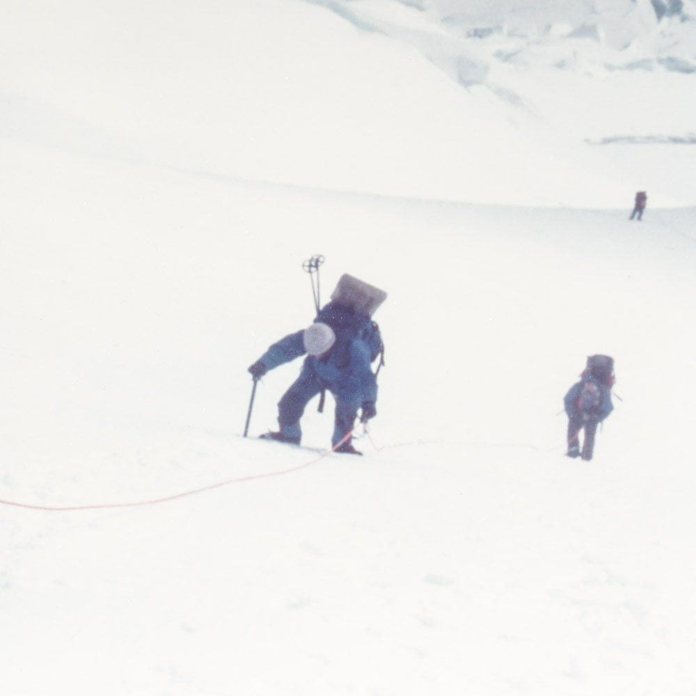 Color Photographs of Skiing Scenes