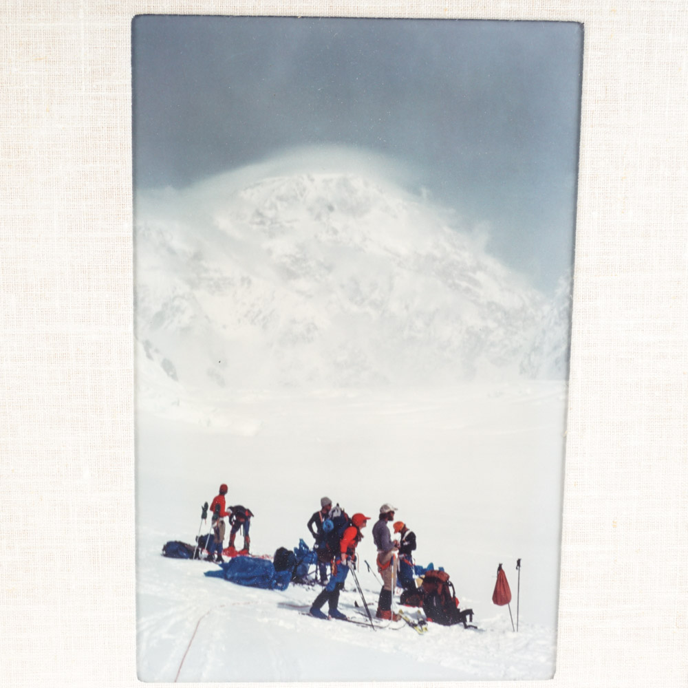Color Photographs of Skiing Scenes