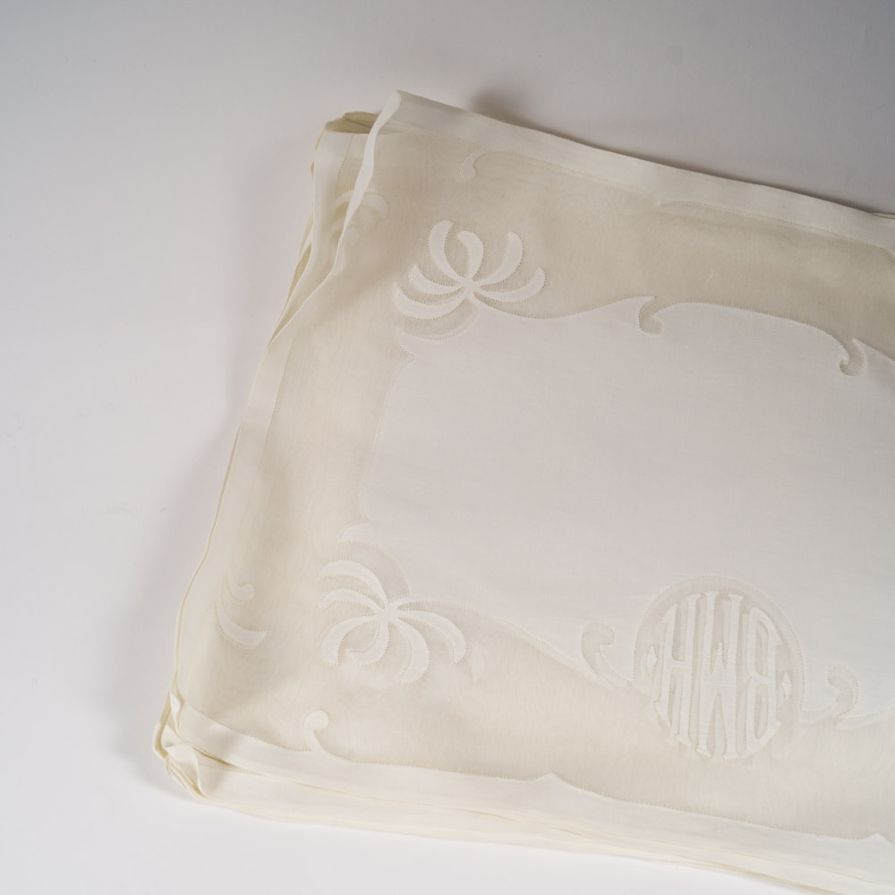 M. W. Carr & Co Monogrammed Table Linens