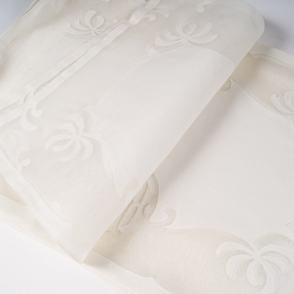 M. W. Carr & Co Monogrammed Table Linens