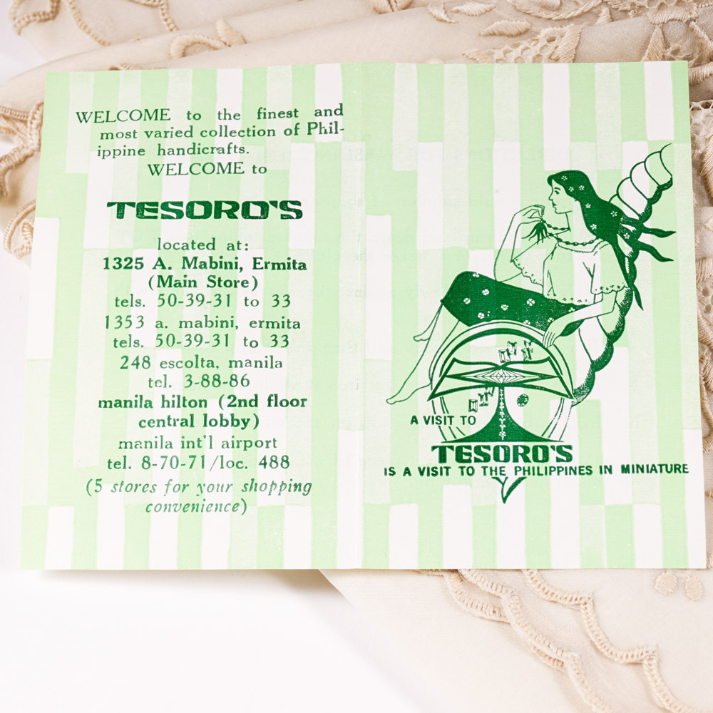 Hand-Crafted Jusi Lace Tablecloth and Napkins From the Philippines