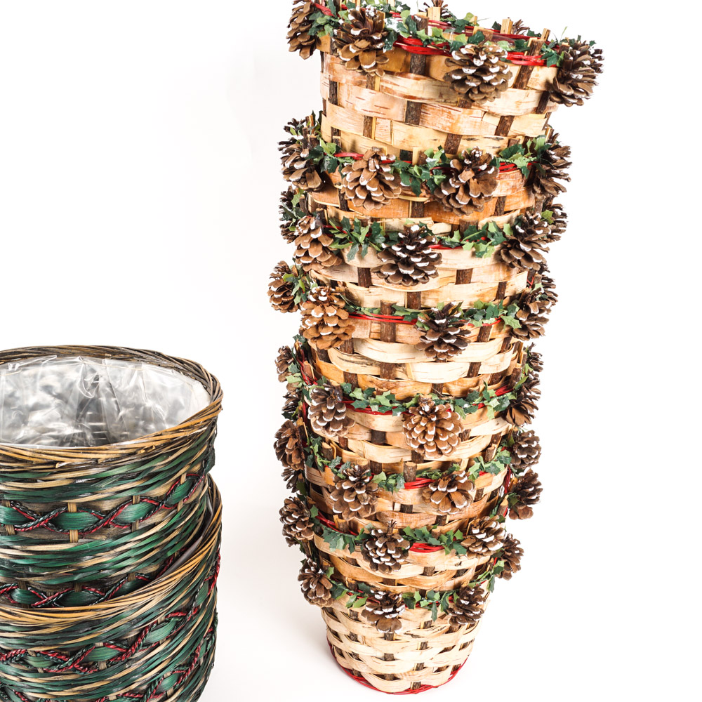 Seasonal Holiday Baskets and Planters