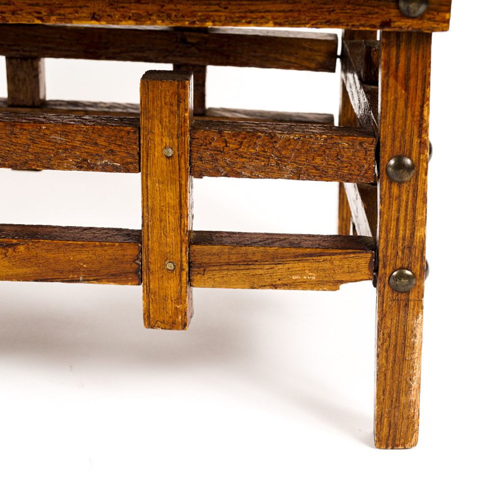 Vintage Collection of Oak Dollhouse Furniture