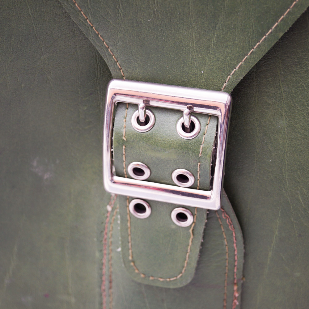 White Oshkosh Suitcase and Other Vintage Luggage