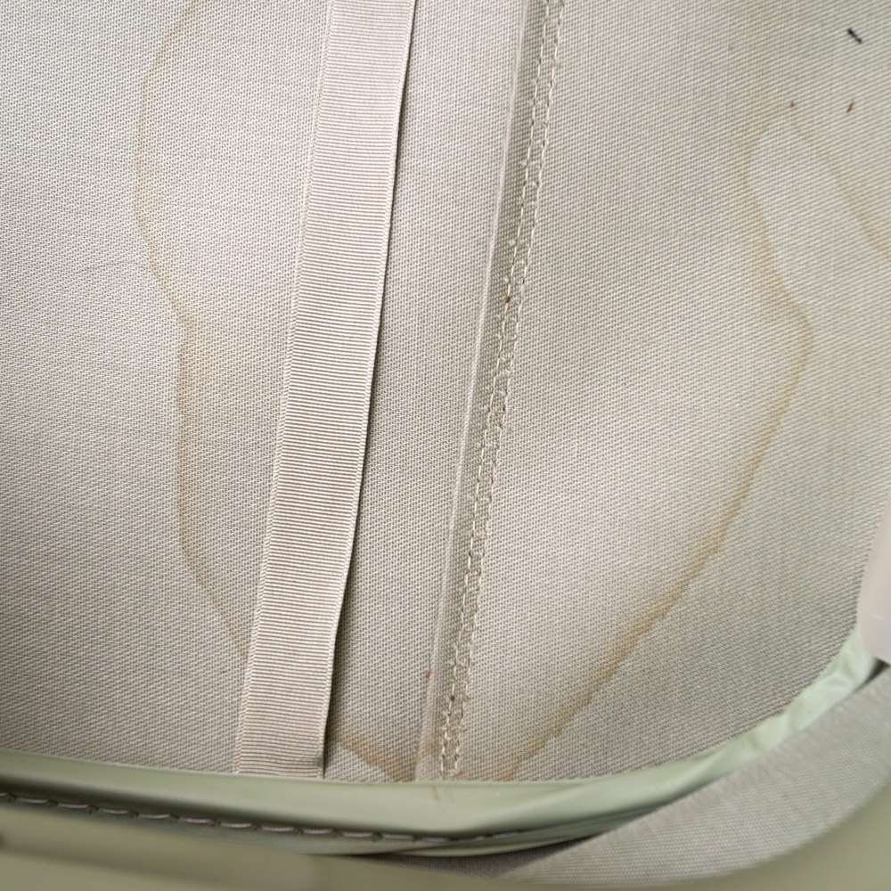 White Oshkosh Suitcase and Other Vintage Luggage