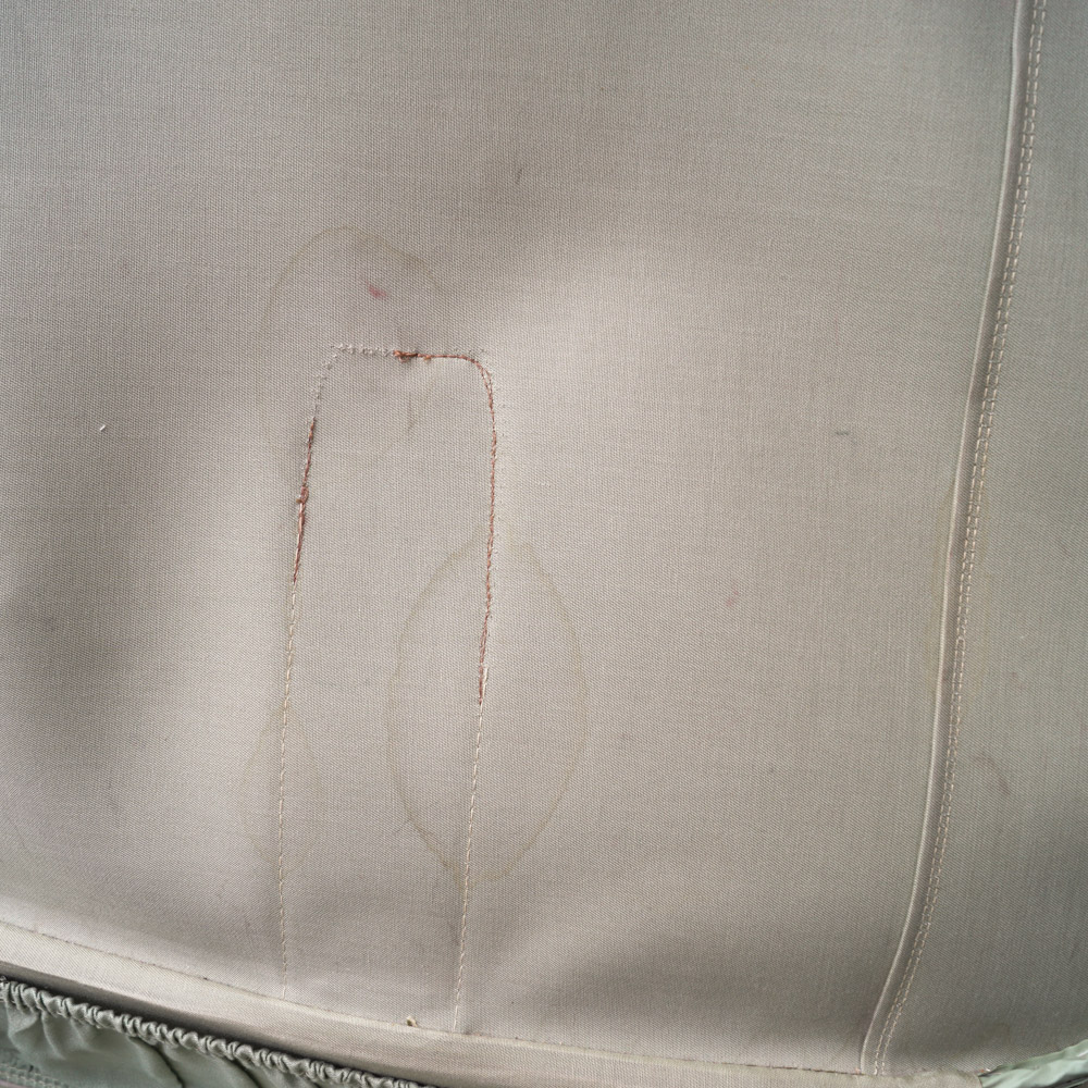 White Oshkosh Suitcase and Other Vintage Luggage