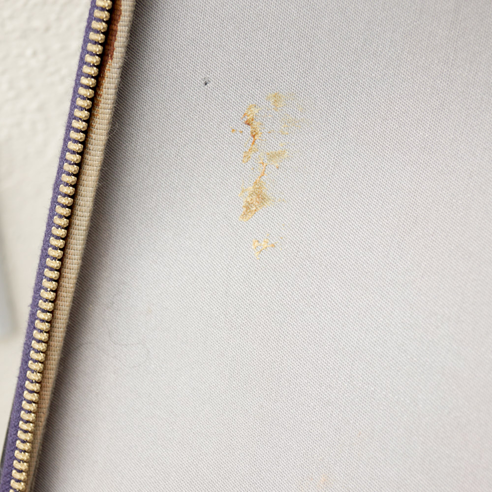 White Oshkosh Suitcase and Other Vintage Luggage