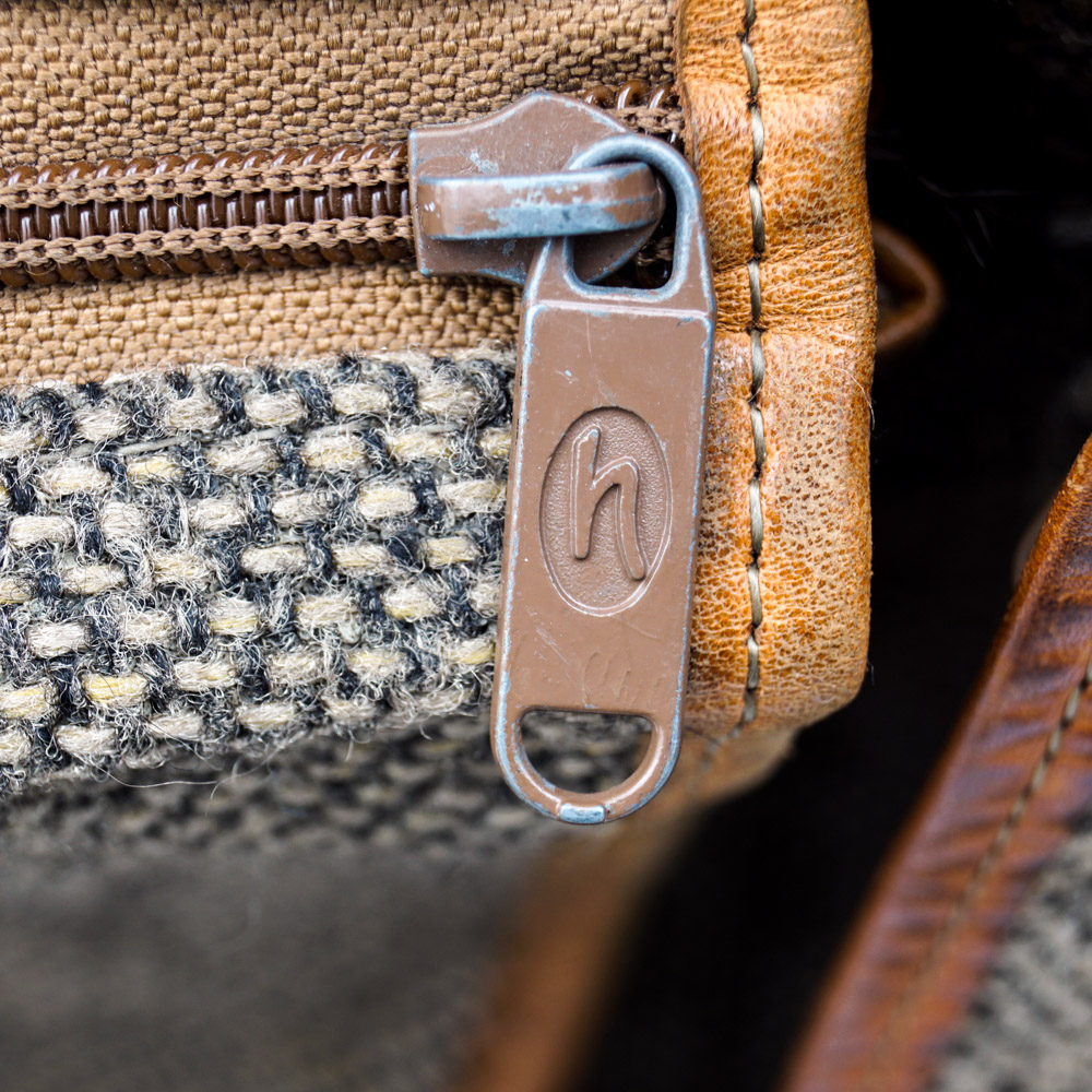 Hartmann Tweed Suitcase and Garment Bag